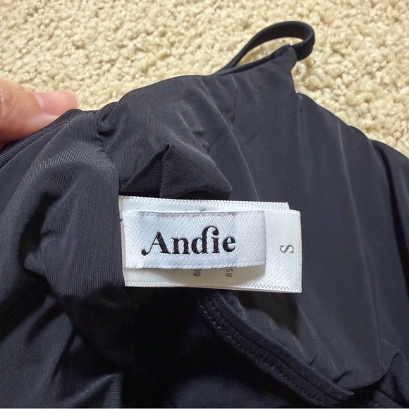 Andie Swim Jetties Black One-Piece Swimsuit Size Small S Swimwear Resort Pool - Picture 11 of 12